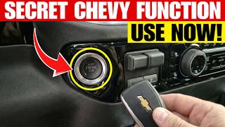 This SECRET Chevy Functions Are NOT KNOWN by 99% of DRIVERS (Use It Now!)