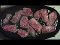 国産牛サイコロステーキを『宮のたれ』で焼く動画