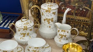 Сегодня у нас в обзоре Франция! Столовый и чайный сервиз Limoges 1900-1920 гг