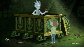 Rick and Morty 04x03 Grave Robbery Opening Scene HD (Season 4 Episode 3)
