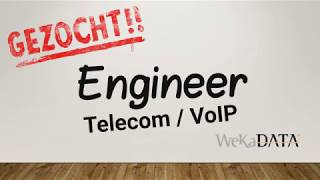 Vacature TelecomVoIP Engineer WeKaDATA