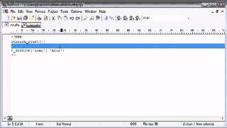 Beginner PHP Tutorial 73 Setting PHP Sessions flv