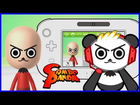 Making A Mii On Nintendo Wii U Let S Play With Combo Panda - roblox flood escape let s play with combo panda 2 purqq7psy
