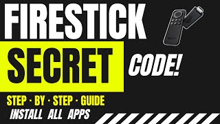 SECRET Firestick Install Code for a FULLY LOADED Firestick! Download Every App!!