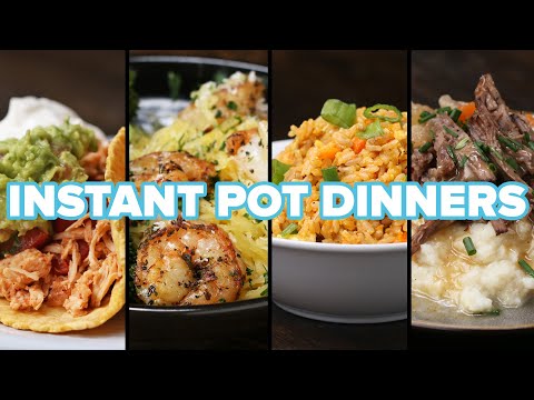 4 Easy Instant Pot Dinners