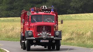 75 Jahre Kreisfeuerwehrverband Gießen Oldtimer Parade