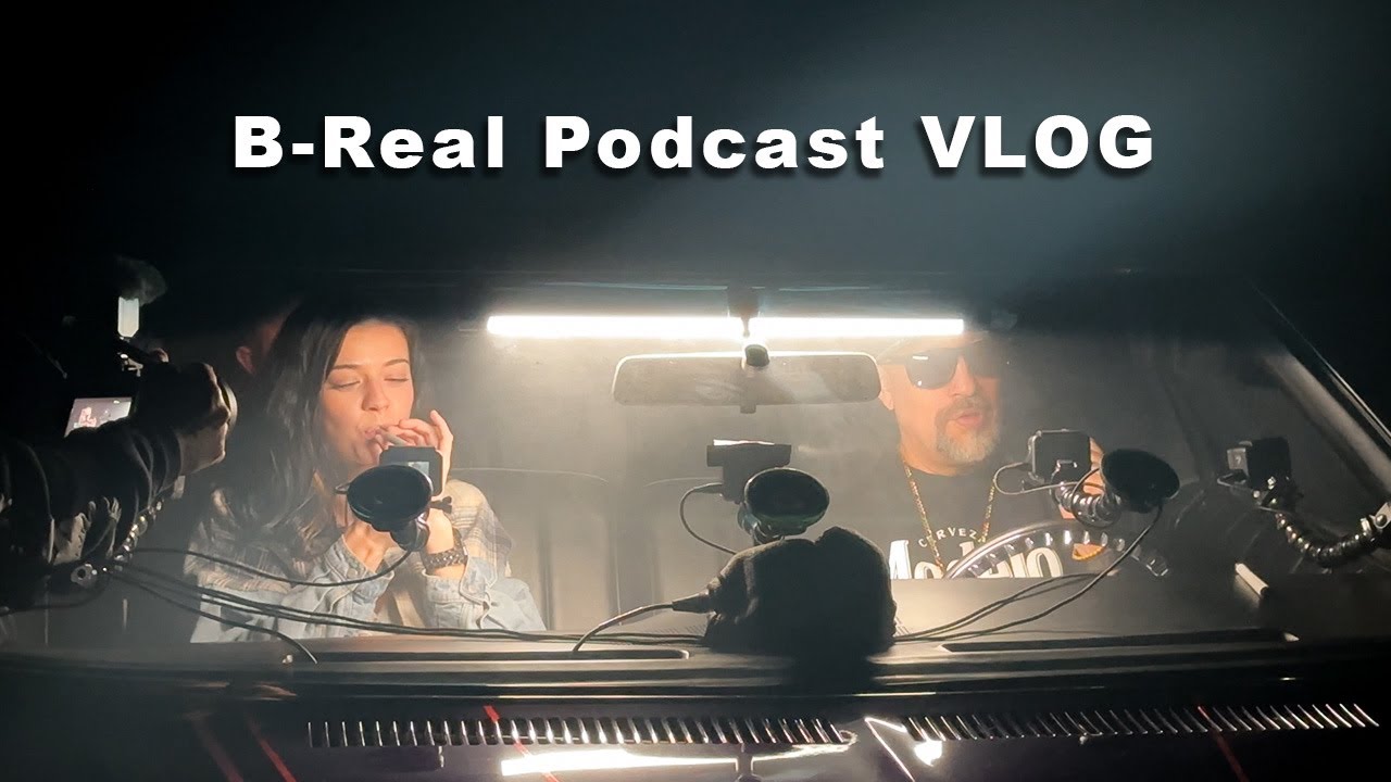 B-Real Podcast VLOG - YouTube