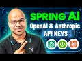 #2 Spring AI |  OpenAI and Anthropic API keys