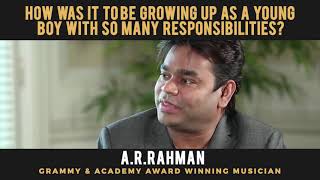 SHOCKING: Life for  A.R.Rahman as a young boy was not easy!