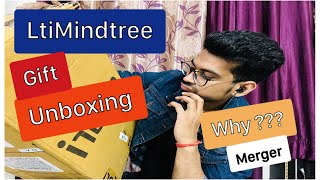 Received a gift from LTIMINDTREE || Unboxing || Merger information || Why ? ||  #ltimindtree #lti