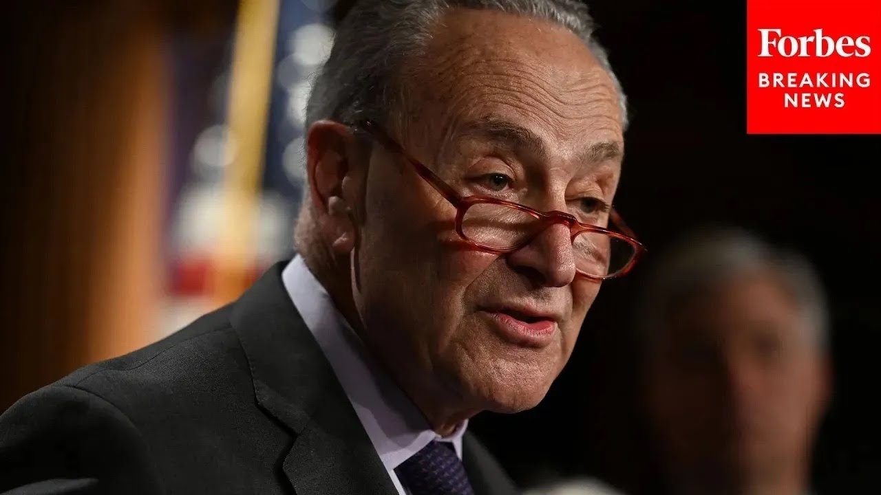 JUST IN: Chuck Schumer Holds Press Briefing After Debt Limit Bill ...