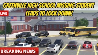 Greenville, Wisc Roblox l High School MISSING STUDENT Manhunt Roleplay