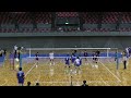 西日本インカレ 東亜大 vs 天理大 決勝 第1.2セット ｜ 楠本岳 柳北悠李