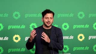 Pressekonferenz mit Felix Banaszak am 13.01.2025