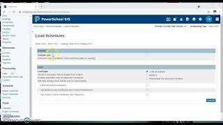 PowerScheduler: Validate Only Load