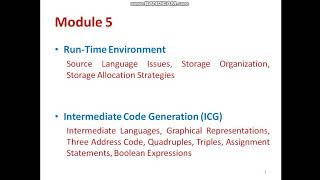 Compiler Design : Intermediate Code Generation Part 1