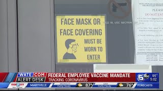 Federal employee vaccine mandate