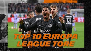 Borré, Knauff, Kostic & Co. I Die 10 schönsten Tore der Europa-League-Saison 2021/22