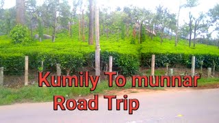 [Driving in india] kumili To Munnar Road trip (Kerala)