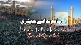 Jaanam Fida-e-Haideri Slowed+Reverbed | By Sadiq Hussain | Original Official HD Kalam | 2018