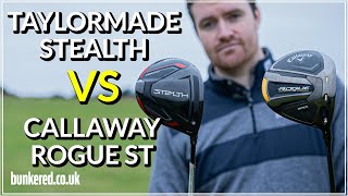 TaylorMade Stealth vs Callaway Rogue ST | 2022 DRIVER BATTLE