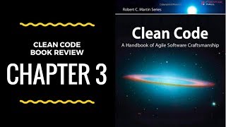 Clean code book review - chapter 3 - functions