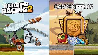 🪂 Canyoneer 35! Trying Out Glider - Hill Climb Racing 2