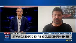 BES - Medya Haber TV CANLI - AZİZ ÖZKAN (BES GENEL SEKRETERİ) - 19.06.2022