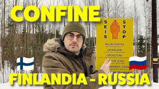 CONFINE tra FINLANDIA e RUSSIA: guardie ci BLOCCANO alla frontiera. Dogana chiusa, costruzione muro.