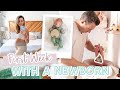 FIRST WEEK WITH A NEWBORN | Baby + Puppy Meet, Postpartum Care & Our Daily Routine!