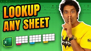 This Amazing VLOOKUP Trick Works Across Multiple Sheets 🚀