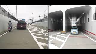 Cinematic Dashcam 4K ドラレコ風 静岡市清水区 高橋 付近→有東坂付近まで