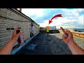 rooftop parkour vs security police epic escape parkour pov