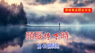 當頭腦停止運作：開悟的真相揭示 | 奧修 | 內外界限 | 自我消失 | 二元對立 | 心靈融合 | 神秘家 | 頭腦劃分 | 內心平靜