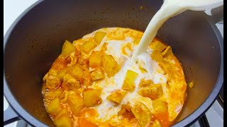 Recipe for a delicious potato stew that can be cooked in 20 minutes # 97