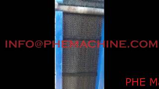 Alfa Laval M10-MFM Plate Heat Exchanger Pressure Test | PHE Machine