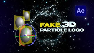 3D PARTICLE LOGO Animation with NO PLUGINS | Easy After Effects Tutorial