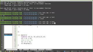 Tutorial part2 (Operator Overloading)