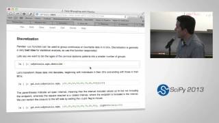 Statistical Data Analysis in Python, SciPy2013 Tutorial, Part 3 of 4