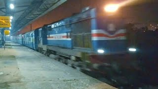 WP like honking GD WDM 3A led 13064 Balurghat - Howrah Bi-weekly Express skips TBAE aggresively