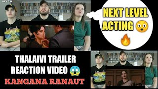 Thalaivi Trailer Reaction || Kangana Ranawat | thalaivi trailer reaction video || wow 😲