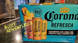 Trying CORONA REFRESCA pack!!!