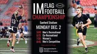 2024 Intramural Flag Football Championship Night in Sanford Stadium