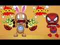 The Cluster Bomb VS Spider Buddy - Kick The Buddy