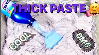 ASMR ODDLY SATISFYING- SUPER DUPER THICK PASTE! Powder + Paste + Cylinders 💜💜💜💜