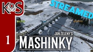 KoS LIVESTREAM - Mashinky, Part 1 - ALPHA First Look - Gameplay