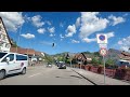 driving in schwarzwald germany. oberkirch freudenstadt horb am neckar. 4k