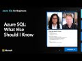 Azure SQL: What Else Should I Know | Azure SQL for beginners (Ep. 59)