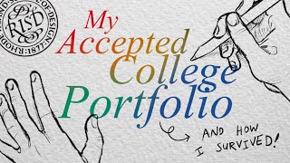 Accepted Art Portfolio || RISD, SVA, MICA, + more!