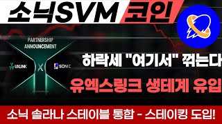 [소닉SVM 코인] 소닉코인의 하락세 드디어 끝이 보입니다 재단에서 상승 시키려고 역대급 호재 발표하며 세부적인 계획과 일정 공개! 솔라나스테이블코인 통합하는 소닉SVM코인 급등!